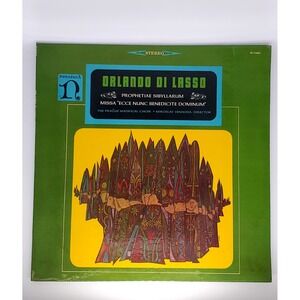 ORLANDO DI LASSO-Prophetiae Sibyllarum Miroslav Venhoda Vinyl‎ Record LP